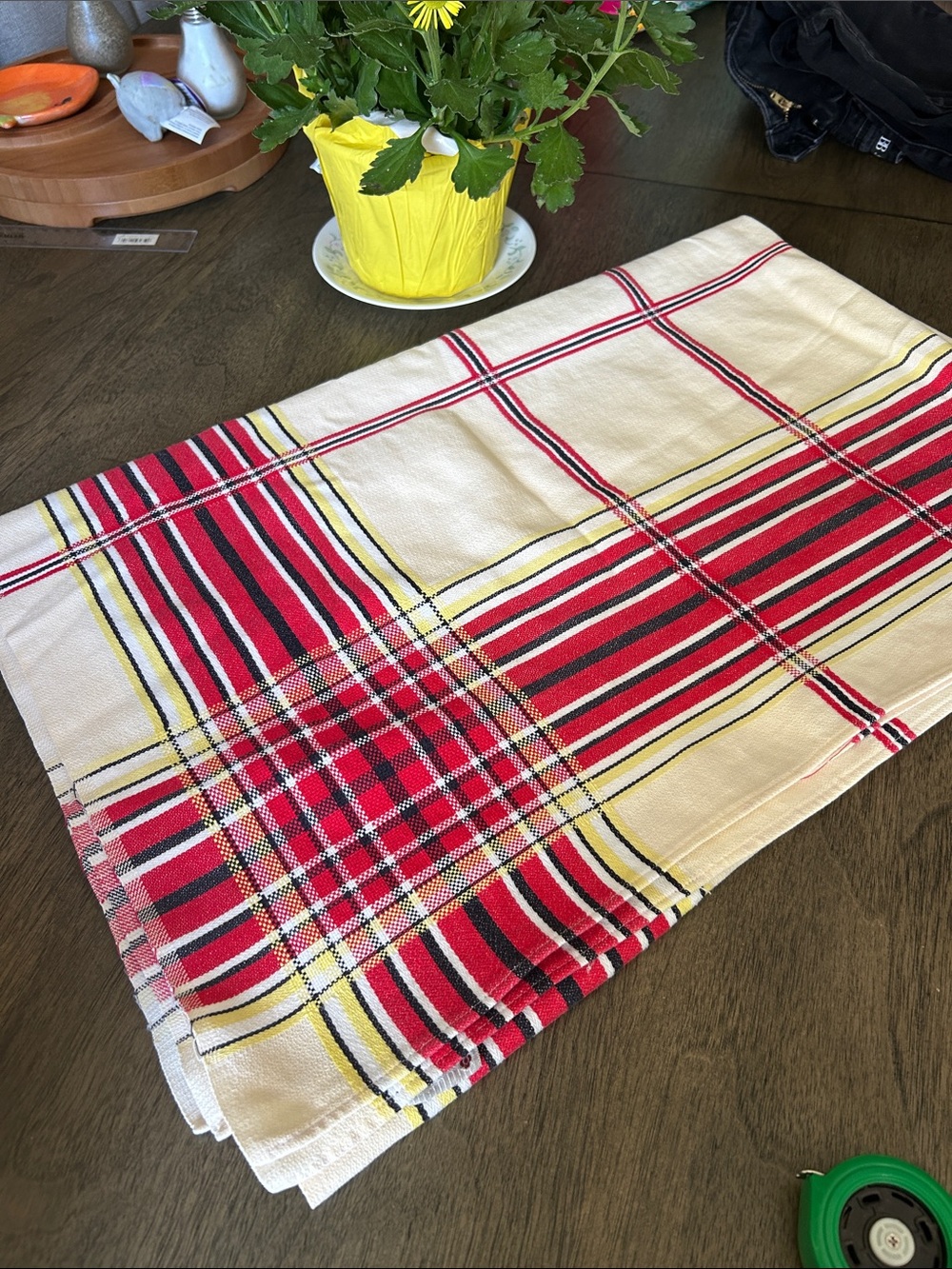 Vintage Classic Red Stripe Table Vlith